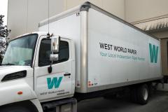 West World Paper Truck Decals