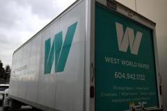 West World Paper Truck Decals