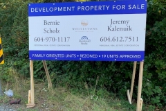 Whitestone Real Estate Sign Print & Install