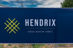 Hendrix Presentation Centre Mesh Fence Hoarding Track/Panels