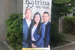 Katrina & The Team Realty Retractable Banner