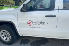 Huckleberry Landscaping Vehicle Decals 3