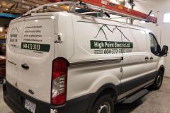 High Point Electric Vehicle Decal