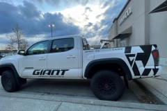 Vehicle Decal Installation