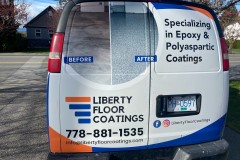 Liberty Floor Coatings Van Wrap 3