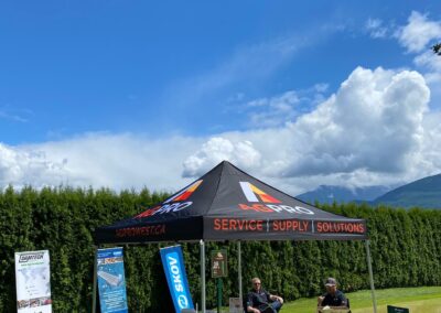 Agpro Supplies Custom Printed Tent Canopy and Table Cloth