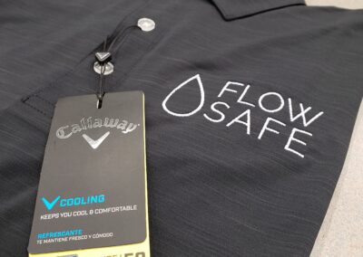 Flow Safe Custom Printed Apparel